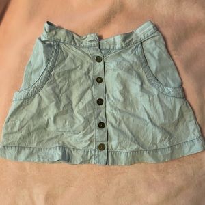 Kendall and Kylie jean skirt